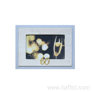 Wholesale Wall Hanging Wood Memorial Frame for Keepsakes Baby Wedding Photo